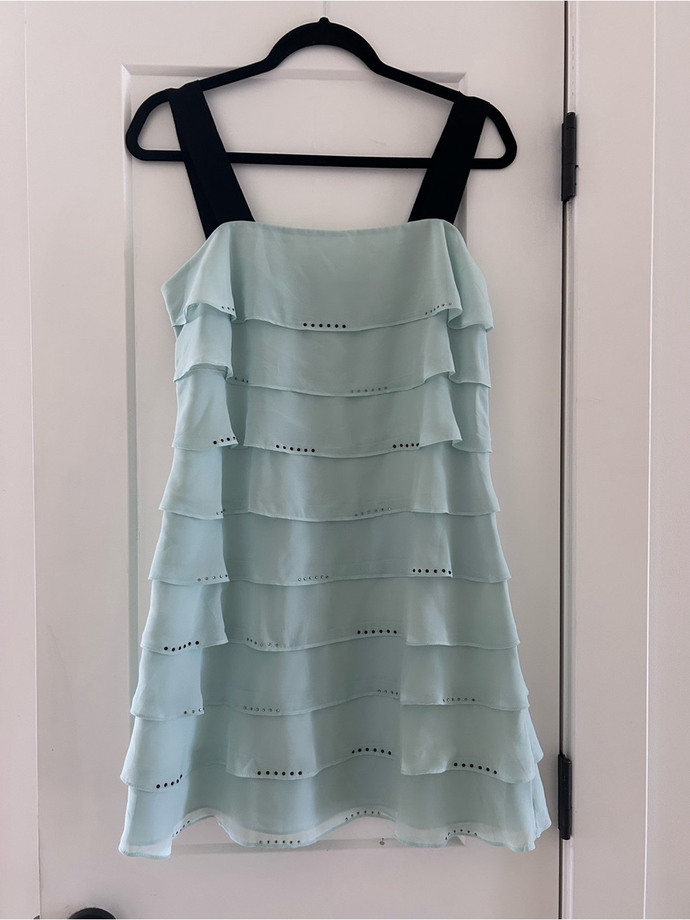 Victoria’s Secret tiered chiffon mint dress
